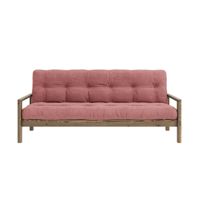 Karup Design Knop (sove) sofa brun/sorbet pink - 135106516