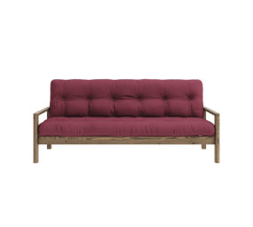 Karup Design Bouton (couchage) canapé marron/bordeaux