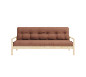 Karup Design Knop (sove) sofa natur/lerbrun Karup Design Knop (sove) sofa natur/lerbrun