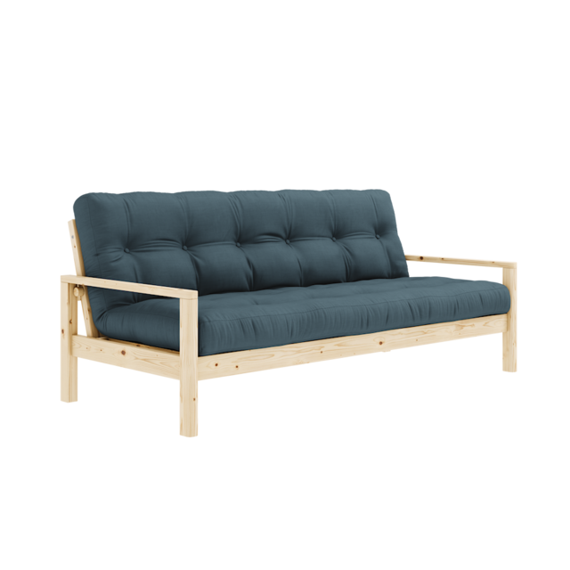 Karup Design Knott (sove) sofa natur/petrol blå - 135101757