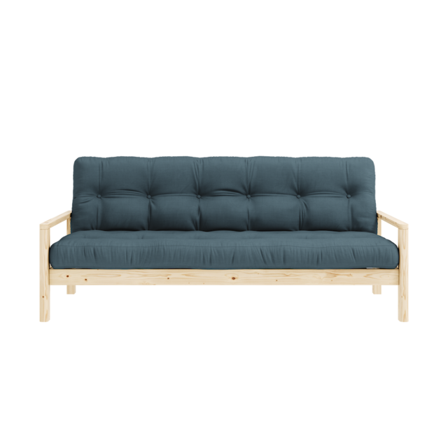 Karup Design Knott (sove) sofa natur/petrol blå - 135101757