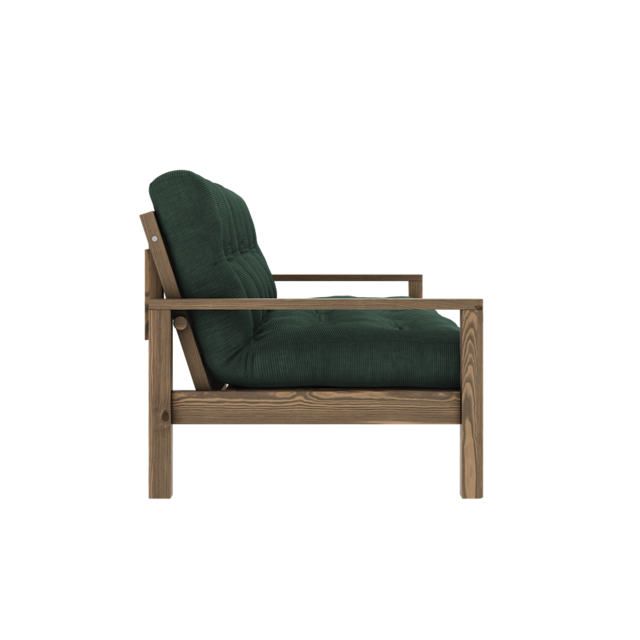 Karup Design Bouton de canapé (couchage) marron/algue - 135106512