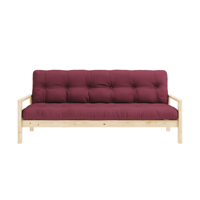 Karup Design Knott (sove) sofa natur/burgunder - 135101710