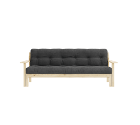 Karup Design Sofá relax (dormir) madera natural/carbón Karup Design Sofá relax (dormir) madera natural/carbón