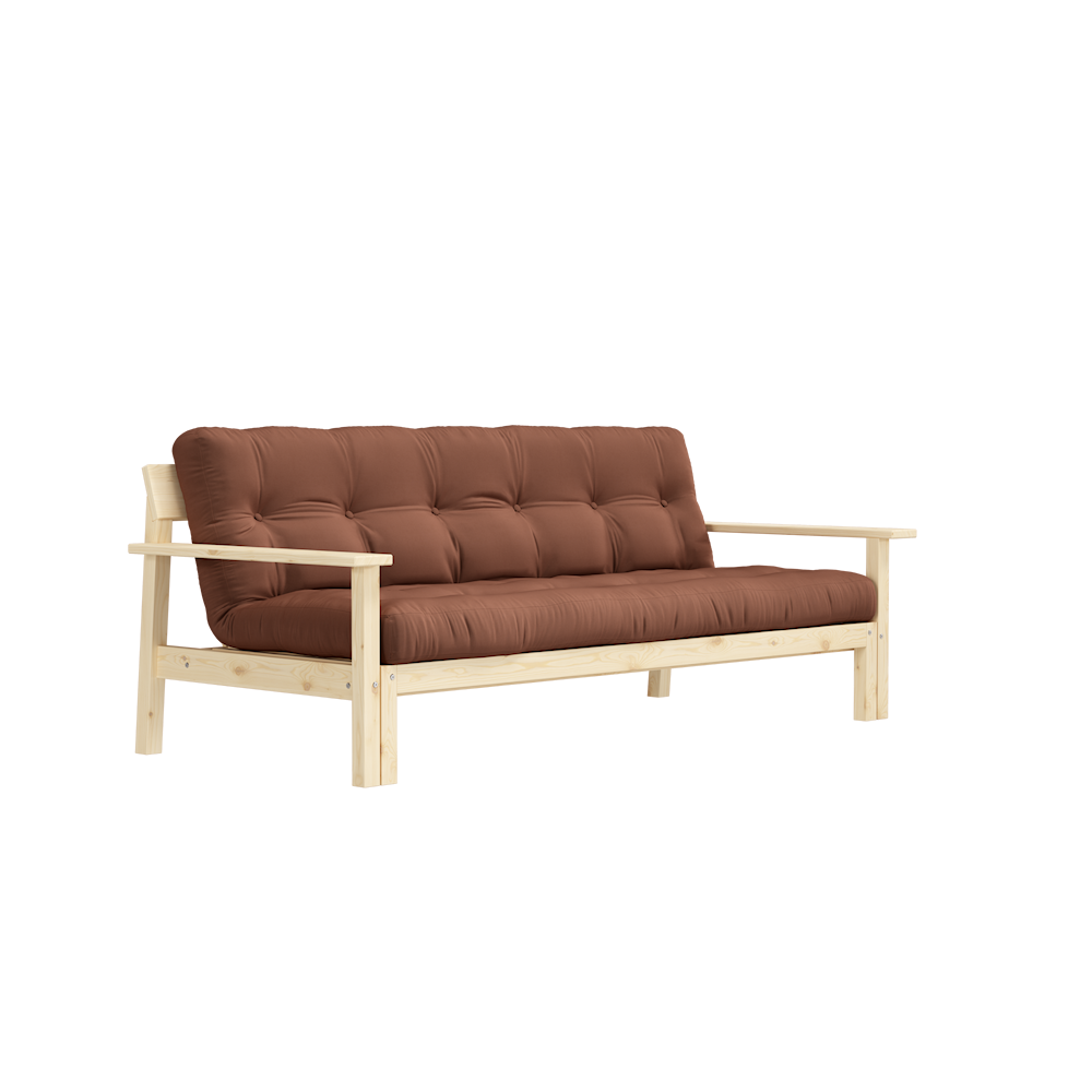 Karup Design Unwind (sleeping) couch natural wood/clay brown - 134101759