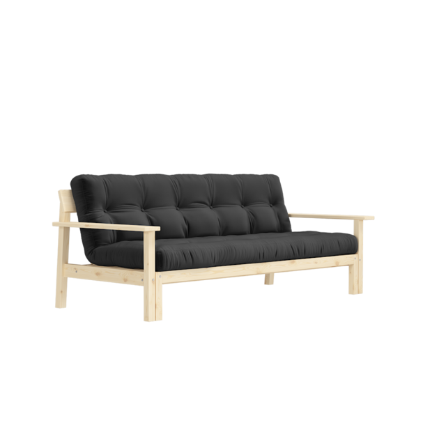 Karup Design Unwind (sleeping) couch natural wood/dark gray - 134101734