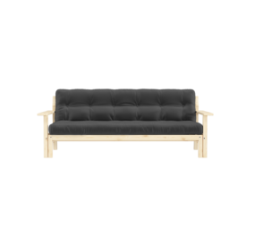 Karup Design Canapé relax (couchage) bois naturel/gris foncé Karup Design Canapé relax (couchage) bois naturel/gris foncé