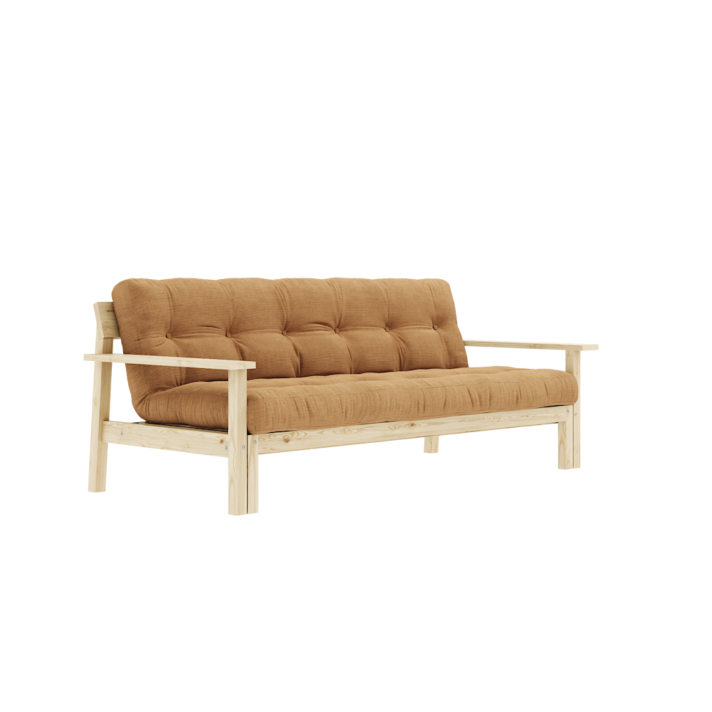 Karup Design Unwind (sleeping) couch natural wood/fudge brown - 134101515 Karup Design Unwind (sleeping) couch natural wood/fudge brown - 134101515