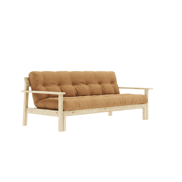 Karup Design Unwind (sleeping) couch natural wood/fudge brown - 134101515 Karup Design Unwind (sleeping) couch natural wood/fudge brown - 134101515