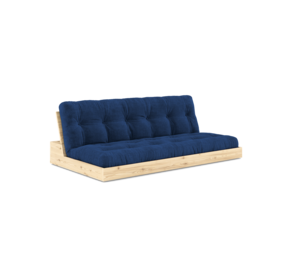 Karup Design Base (couchage) canapé bois naturel/bleu roi Karup Design Base (couchage) canapé bois naturel/bleu roi