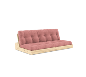 Karup Design Base (couchage) canapé bois naturel/rose sorbet Karup Design Base (couchage) canapé bois naturel/rose sorbet