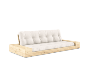 Karup Design Base (couchage) canapé bois naturel/naturel avec caissons latéraux Karup Design Base (couchage) canapé bois naturel/naturel avec caissons latéraux