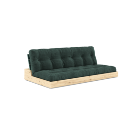 Karup Design Base (couchage) canapé bois naturel/vert luxuriant/vert d'eau Karup Design Base (couchage) canapé bois naturel/vert luxuriant/vert d'eau