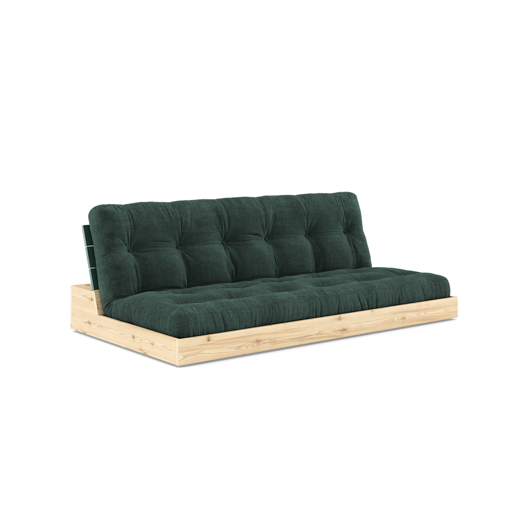 Karup Design Untergestell (Schlafsofa) Naturholz/Üppiges Grün/Seegrün – 137404512