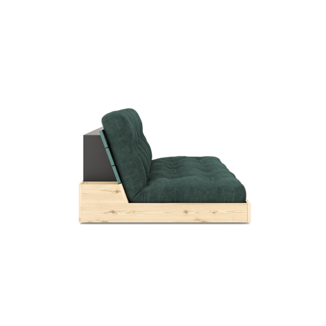 Karup Design Sofá base (dormir) madera natural/verde exuberante/verde mar - 137404512