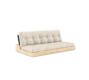 Karup Design Base (sleeping) couch natural wood/black night/linen Karup Design Base (sleeping) couch natural wood/black night/linen