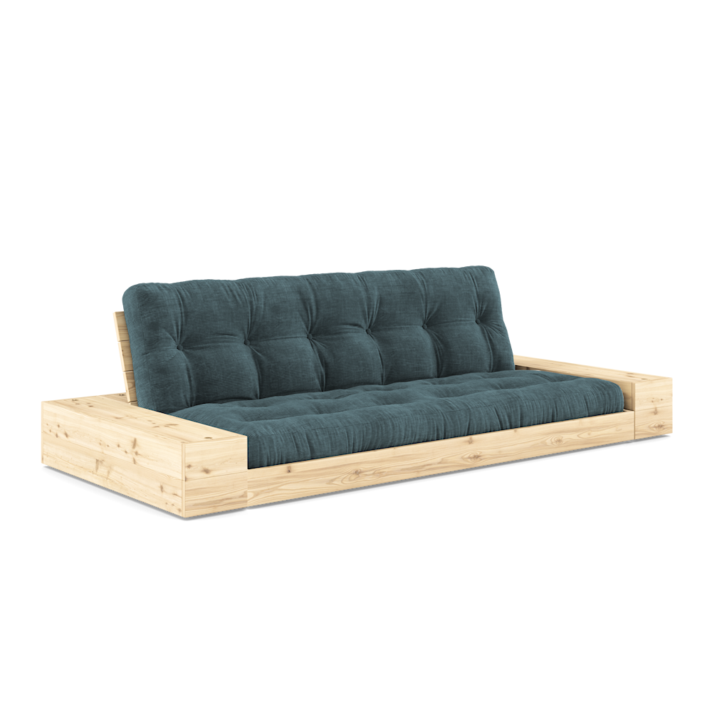 Karup Design Untergestell (Schlafsofa) Naturholz/Hellblau mit Seitenkästen – 1371015134