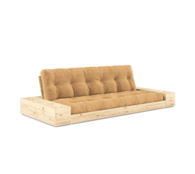Karup Design Base (sleeping) bench natural wood/fudge brown with side boxes Karup Design Base (sleeping) bench natural wood/fudge brown with side boxes