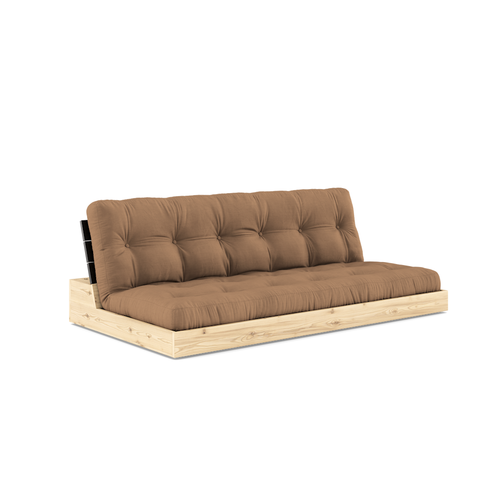 Karup Design Untergestell (Schlafsofa) Naturholz/Nachtschwarz/Mokka – 137402755