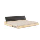 Karup Design Base (bed) sofa natural wood/black night/beige - 137402747 Karup Design Base (bed) sofa natural wood/black night/beige - 137402747