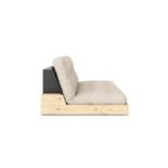 Karup Design Base (bed) sofa natural wood/black night/beige - 137402747 Karup Design Base (bed) sofa natural wood/black night/beige - 137402747