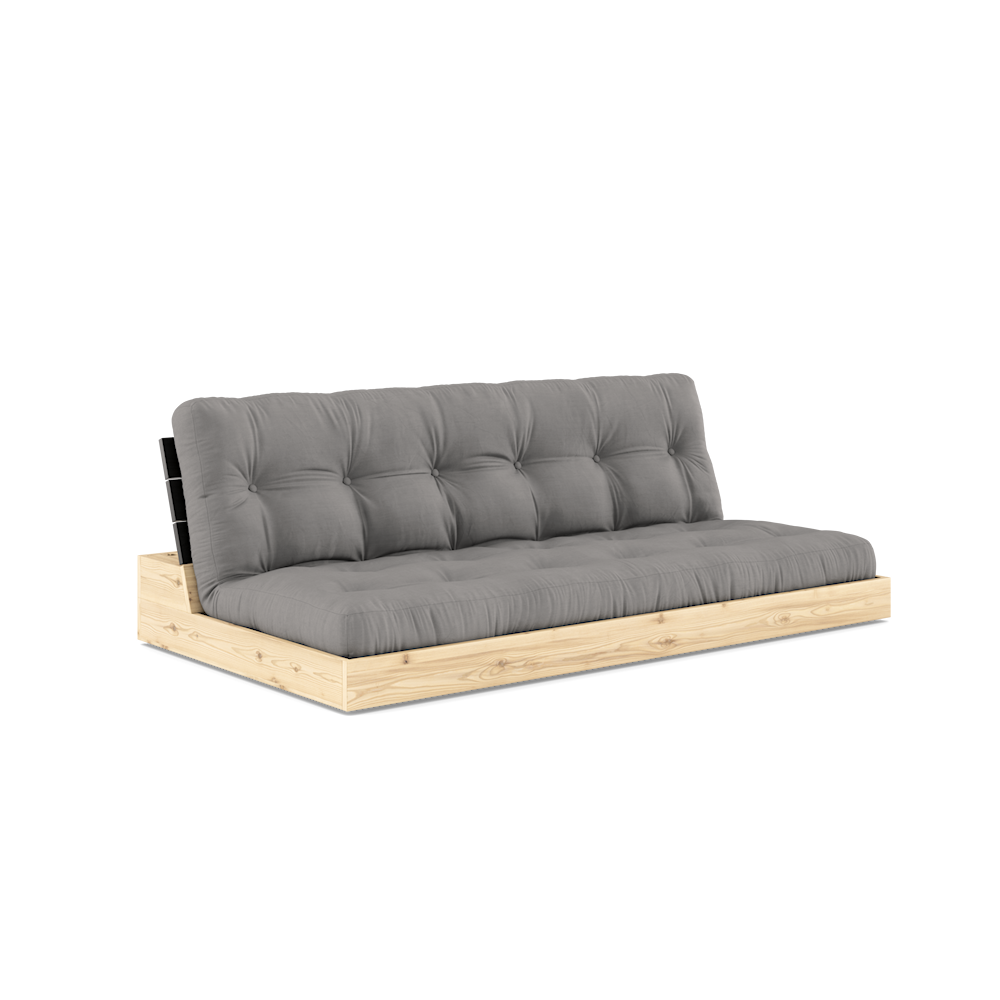 Karup Design Untergestell (Schlafsofa) Naturholz/Nachtschwarz/Grau – 137402746