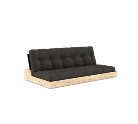 Karup Design Base (sleeping) couch natural wood/black night/dark gray Karup Design Base (sleeping) couch natural wood/black night/dark gray