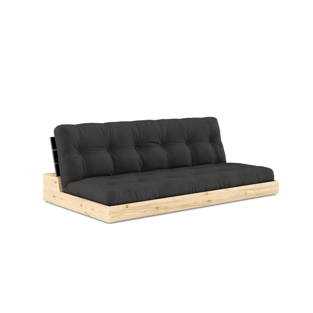 Karup Design Untergestell (Schlafsofa) Naturholz/Nachtschwarz/Dunkelgrau – 137402734