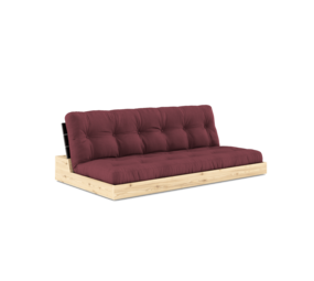 Karup Design Base (sleeping) couch natural wood/black night/bordeaux Karup Design Base (sleeping) couch natural wood/black night/bordeaux