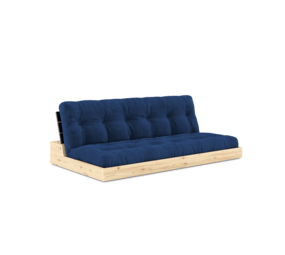 Karup Design Base (sleeping) couch natural wood/black night/royal blue Karup Design Base (sleeping) couch natural wood/black night/royal blue