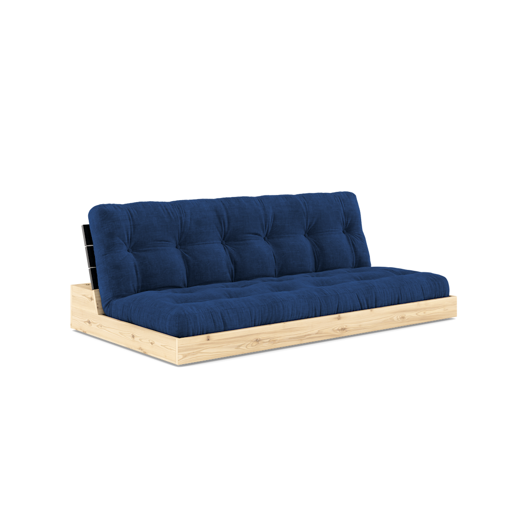 Karup Design Untergestell (Schlafsofa) Naturholz/Nachtschwarz/Königsblau – 137402517