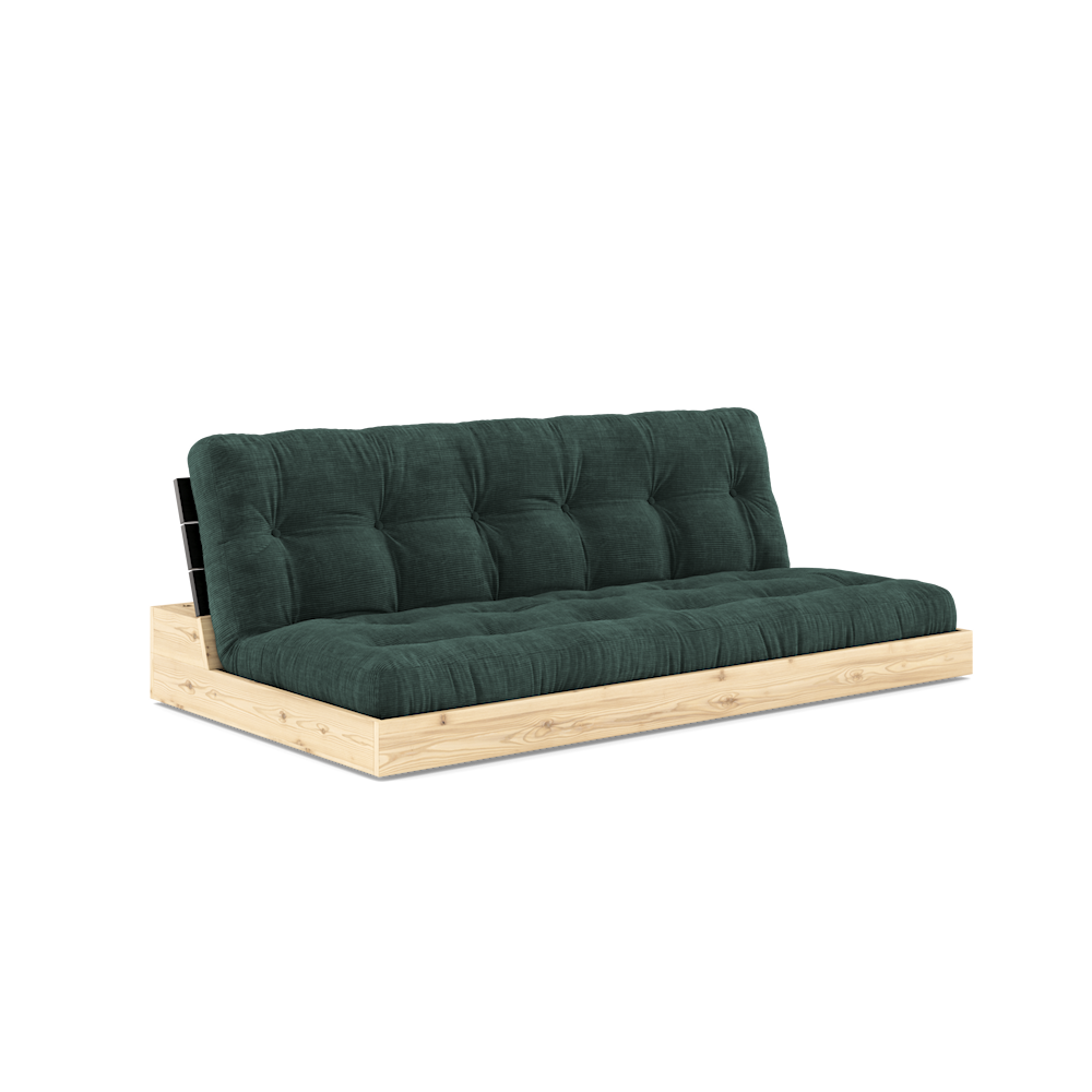 Karup Design Untergestell (Schlafsofa) Naturholz/Nachtschwarz/Algen – 137402512