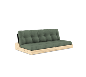 Karup Design Base (sleeping) couch natural wood/black night/olive green Karup Design Base (sleeping) couch natural wood/black night/olive green