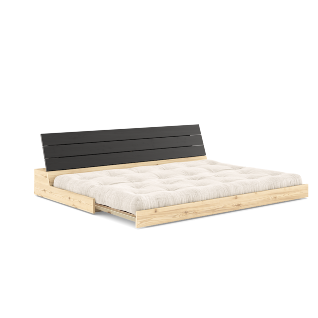 Karup Design Base divano (letto) legno naturale/nero notte/avorio - 137402510