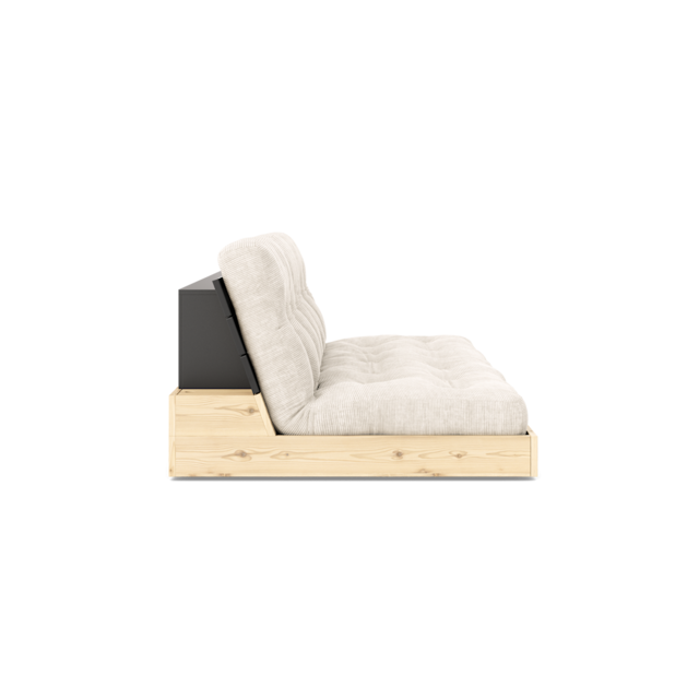 Karup Design Base divano (letto) legno naturale/nero notte/avorio - 137402510