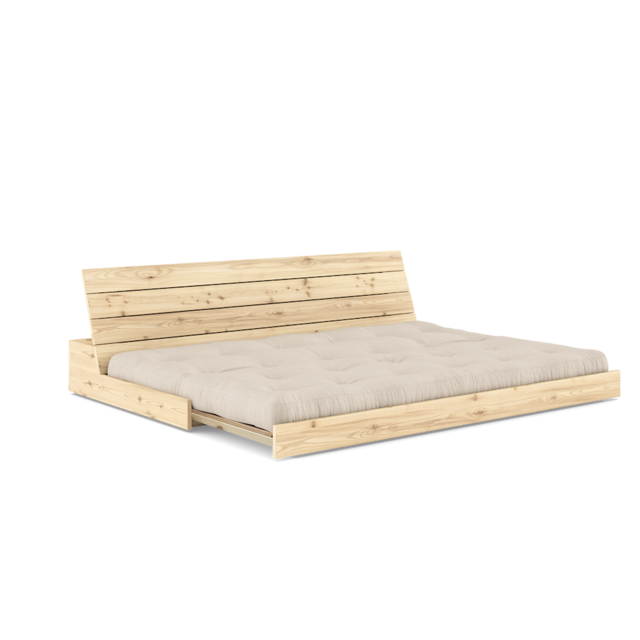 Karup Design Base (sleeping) couch natural wood/beige - 137101747 Karup Design Base (sleeping) couch natural wood/beige - 137101747
