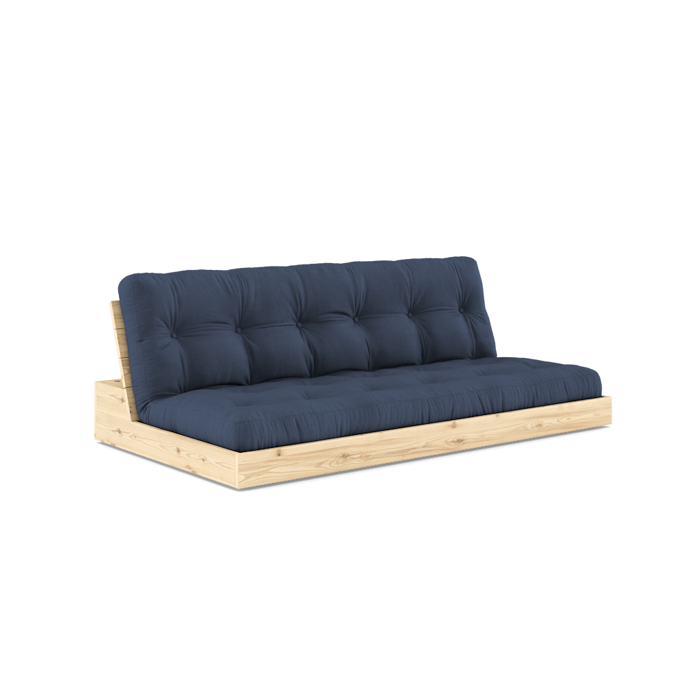 Karup Design Untergestell (Schlafsofa) Naturholz/Marineblau – 137101737
