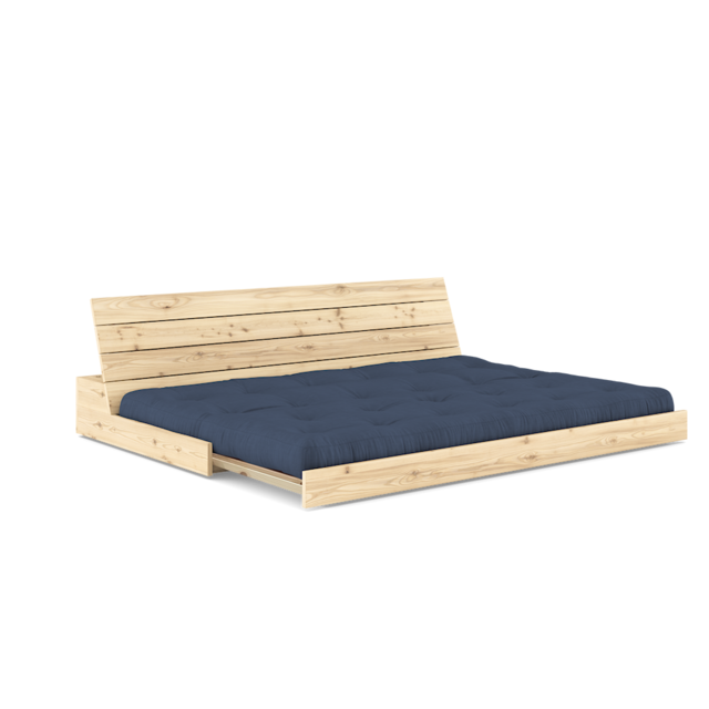 Karup Design Base (letto) divano in legno naturale/blu marino - 137101737