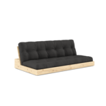 Karup Design Base (bed) sofa natural wood/dark gray - 137101734 Karup Design Base (bed) sofa natural wood/dark gray - 137101734