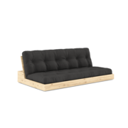 Karup Design Base (bed) sofa natural wood/dark gray - 137101734 Karup Design Base (bed) sofa natural wood/dark gray - 137101734