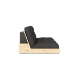 Karup Design Base (bed) sofa natural wood/dark gray - 137101734 Karup Design Base (bed) sofa natural wood/dark gray - 137101734
