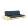 Karup Design Bas (sov) soffa naturträ/svart natt/bensinblå med sidoboxar - 1374027574 Karup Design Bas (sov) soffa naturträ/svart natt/bensinblå med sidoboxar - 1374027574