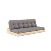 Karup Design Base (sleeping) couch natural wood/grey - 137101746 Karup Design Base (sleeping) couch natural wood/grey - 137101746