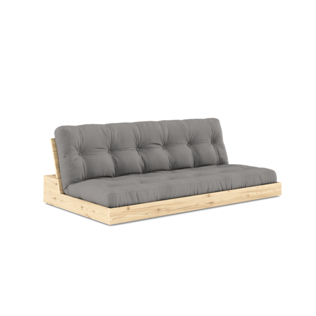 Karup Design Base (sleeping) couch natural wood/grey - 137101746 Karup Design Base (sleeping) couch natural wood/grey - 137101746