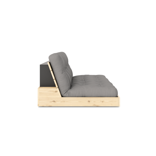 Karup Design Base (sleeping) couch natural wood/grey - 137101746 Karup Design Base (sleeping) couch natural wood/grey - 137101746