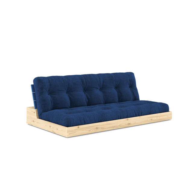 Karup Design Base (sleeping) couch natural wood/cobalt blue/royal blue - 137401517 Karup Design Base (sleeping) couch natural wood/cobalt blue/royal blue - 137401517