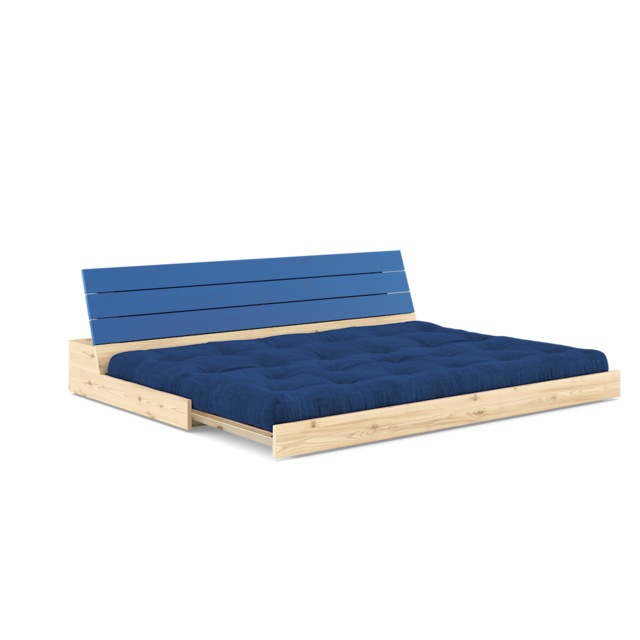 Karup Design Base (sleeping) couch natural wood/cobalt blue/royal blue - 137401517 Karup Design Base (sleeping) couch natural wood/cobalt blue/royal blue - 137401517