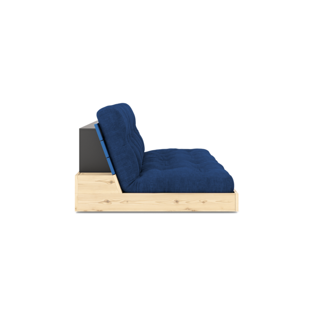 Karup Design Base (sleeping) couch natural wood/cobalt blue/royal blue - 137401517 Karup Design Base (sleeping) couch natural wood/cobalt blue/royal blue - 137401517