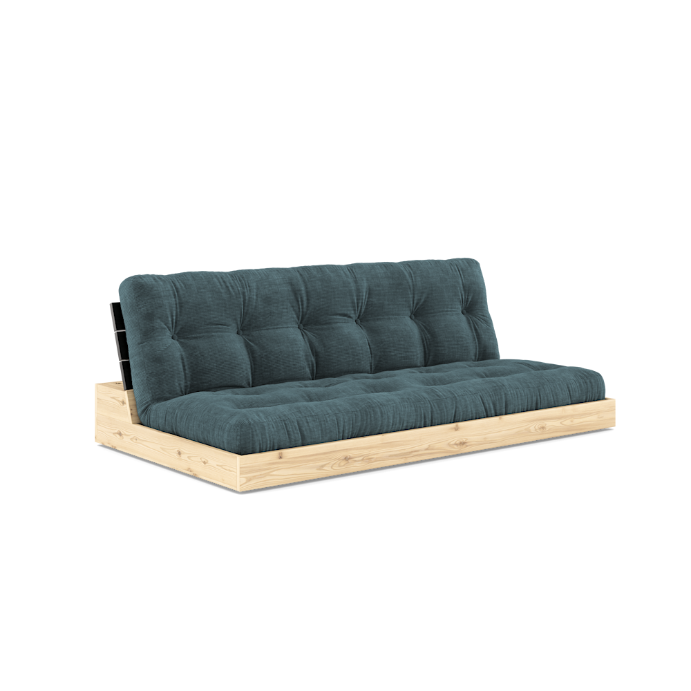 Karup Design Untergestell (Schlafsofa) Naturholz/Nachtschwarz/Hellblau – 137402513