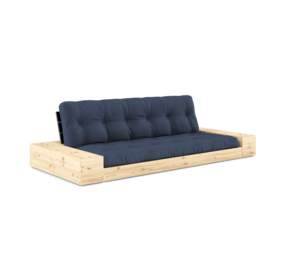 Karup Design Base (couchage) canapé bois naturel/noir nuit/marine avec caissons latéraux Karup Design Base (couchage) canapé bois naturel/noir nuit/marine avec caissons latéraux
